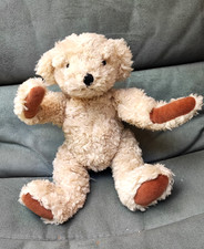 TCM Tchibo Teddy Bruni Vollgelenkig, Stofftier, Plüschtier, 2000er, ca. 30 cm,