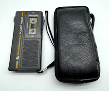 Philips Pocket Memo 393 Diktiergerät Handrecorder mit 1 Kassette und Tasche