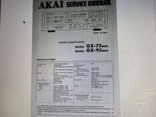 Akai Gx-75mk2 Service Manual
