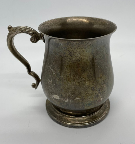 Versilberter becher tasse - becher,
