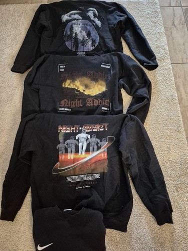 Hoodies night addict - gr.,