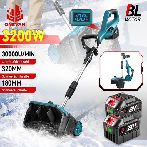 Akku schneefräse 3200w - schneefräse,