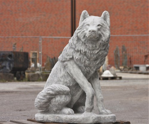 Grosser wolf tierfigur - grosser,