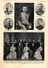 Japans Diplomaten und militärische Führer Herr Kurino Berlin Prinz Fushimi..1904