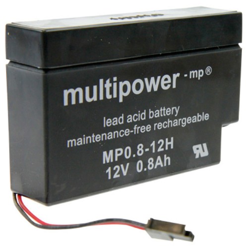 Multipower blei akku - blei, 0,8