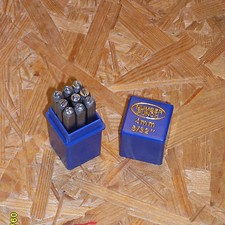 Schlagzahlen 4 mm hoch 0-9