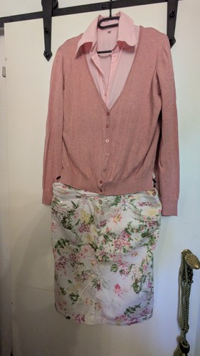 Damen rock bluse - rock.,