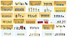 Handbemalte Feuerwehrleute