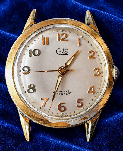 Vintage cito herrenarmbanduhr - cito,