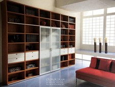 Kirschholz design regal - kirschholz, /