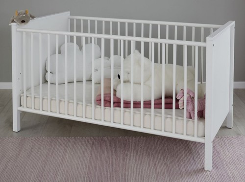 Babybett weiß gitterbett mit - babybett,