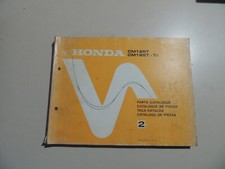 Parts List catalog Ersatz Teile  Katalog Honda CM 125 CM 185 T Werkstatthandbuch