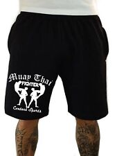 Muay Thai Fighter Shorts Kurze Hose Trainingshose Jogger Fight Wear MMA Boxen