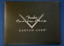 USA Fender Custom Shop Custom Care Booklet MANUALS + TAGS Guitar Tags American  