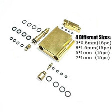 60pcs rubber rings Anti leak service kit sealing repairs For Dupont L2 Lighters