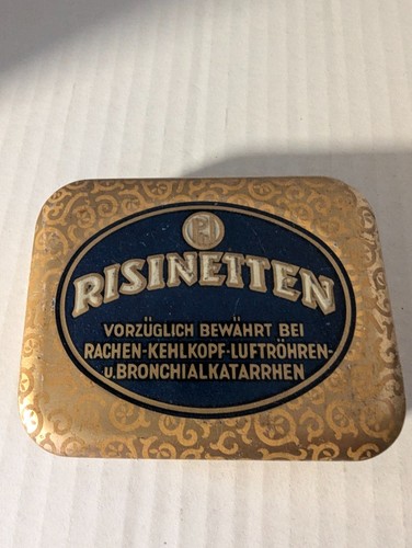Vintage pillendose blechdose - pillendose,