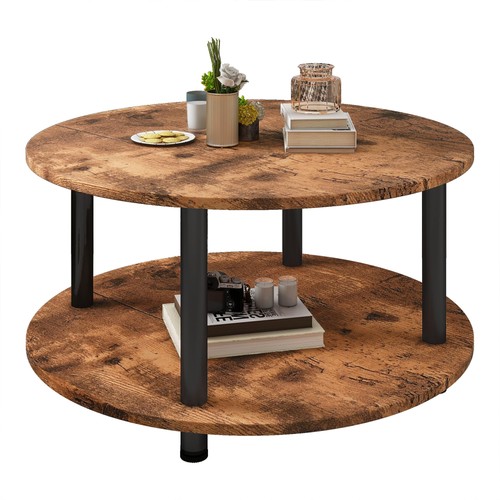 Couchtisch rund ablagen - couchtisch, rund,