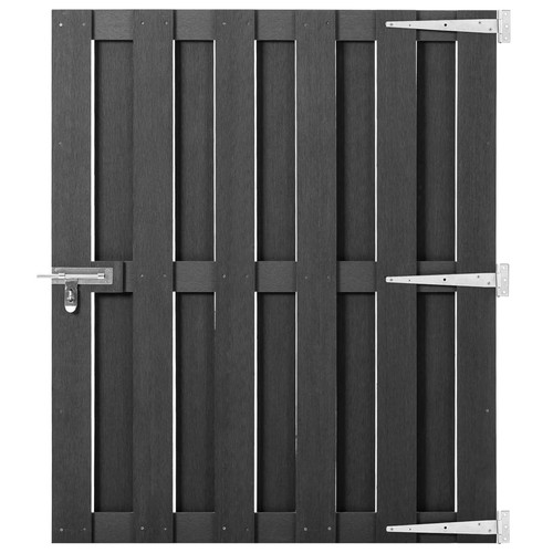 Gartentor wpc grau zauntor - wpc,