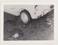 Beschädigtes Kleinwagen nach