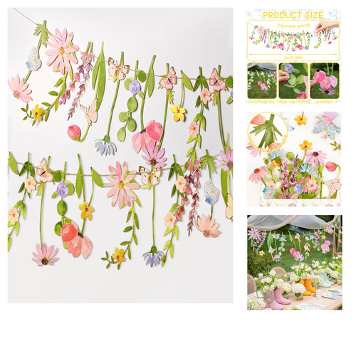 Blumen girlande wildblume - blumen,