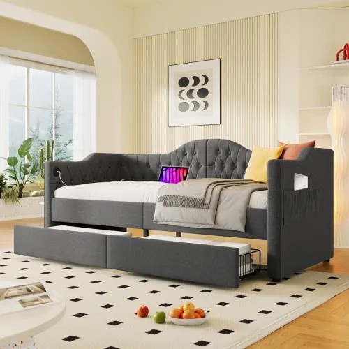 Modernes schlafsofa mit - modernes,