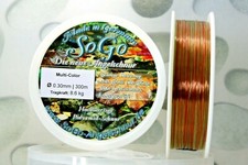 Angelschnur/Monofil/Multicolor/300m/Ø0,18-0,40mm/ reduzierte Dehnung /sehr glatt