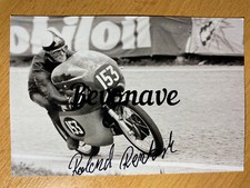 Roland Rentsch MZ RE 125 DDR Autogramm handsigniert Motorrad Rennfahrer