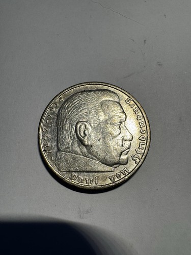 Reichsmark 1936 paul von - reichsmark,