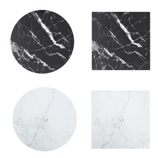 Glastisch Tischplatte aus