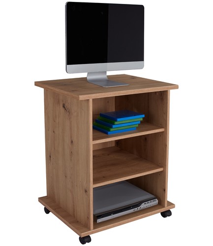 Rack artisan eiche auf - tv-rack,