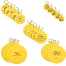 Scheibenplattenaufhänger stark unsichtbar Halter selbstklebend an Haken alle 5er Pack