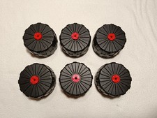 6x Lego Giant Wheels 2573 für