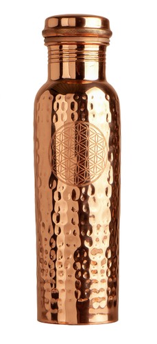 Trinkflasche aus kupfer - trinkflasche,