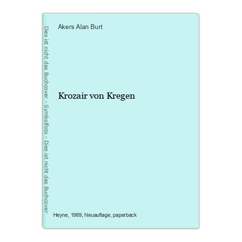 Krozair von kregen alan - krozair, burt