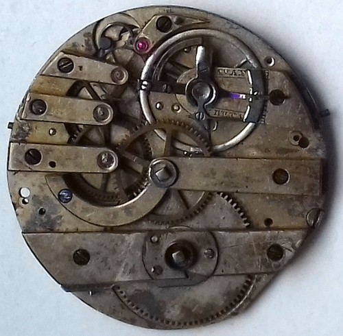 Vintage taschenuhrwerk - ,