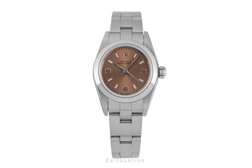 Rolex oyster perpetual - oyster, salmon