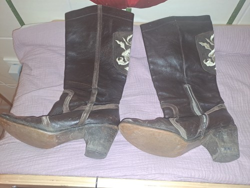 Quest damen echtleder stiefel - damen,