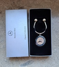 Mercedes Benz Classic S SL Pullman Car Accessory 925 Sterling Silver Key Chain