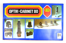 Optik - baukasten Montage- Experiment Cabinet 80 Baukasten Versuch DDR 9254