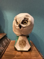 Hutschenreuther Figur Eule Schneeeule Vogel Bunt Wilhelm Krieger 1.Wahl H:24cm