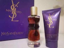 YVES SAINT LAURENT MANIFESTO SET Eau de Parfum EDP Spray 30ml RARITÄT 50ml GEL