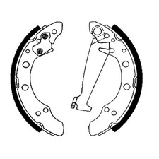 HELLA PAGID Bremsbackensatz