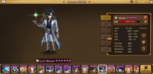 Summoners war ld5 2x - 4,