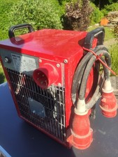 Bauheizer mit Starkstrom Anschluss 9 KW 230/400 VA