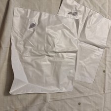 Luftkissen Camping Festival Weiß 2 Stück zum Aufpusten Zelten Outdoor Pool Reise