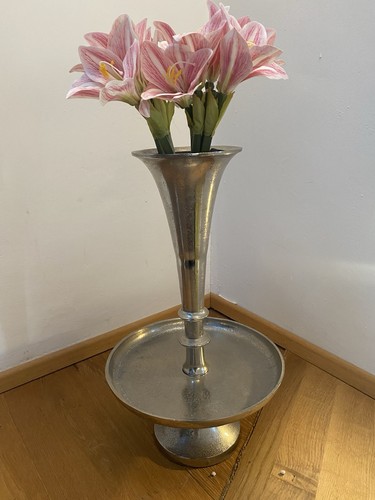 Metall deko etagere blumen - metall,