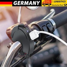 Steckdose 2 QC3.0 USB-A Type-C Ladegerät Buchse 12V/24V für Motorrad Wasserdicht