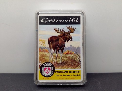 Schmid quartettspiel grosswild - quartettspiel,