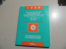 Werkstatthandbuch Diagnose Jeep Grand Cherokee Wagoneer Wrangler Cherokee 1995