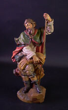 Heiliger Isidor - Holz geschnitzt & farbig gefasst